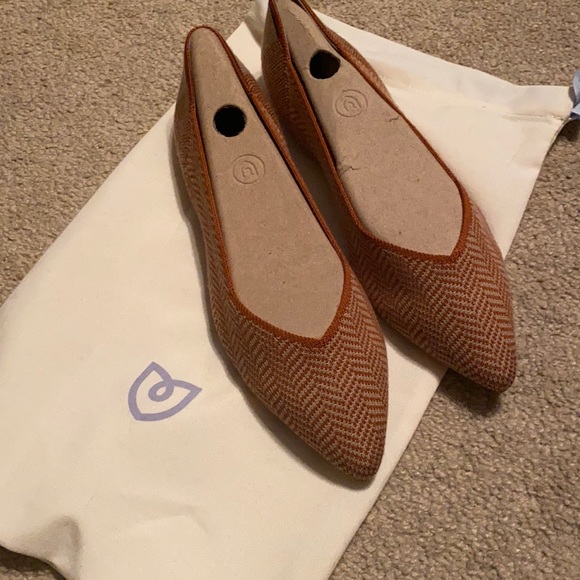 Rothy's Shoes - Rothys camel herringbone size 8 BN